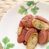 エリンギと魚肉ソーセージの炒めもの✿